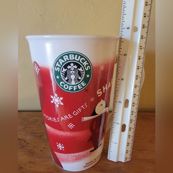 Starbucks Holiday Collection 2010 coffee tea cup mug.  Perfect condition - Picture 7 of 7